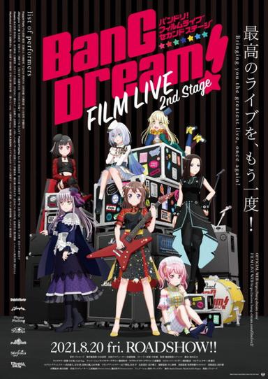 Xem Anime Bang Dream! Film Live 2nd Stage tập mới Movie